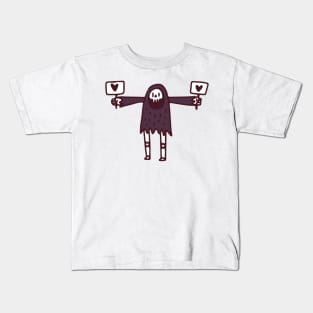 Grm Reaper suporting Kids T-Shirt